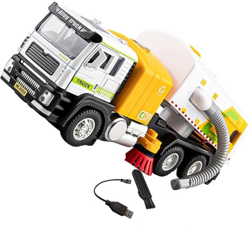 Xinsheinelry barredor portátil de Juguete, fácil Viaje, Juego Interior Aire, Auto Divertido, vacío automático para niños, Juguete barredor