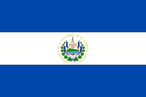 Durabol Bandera El Salvador 150 x 90 cm Satén