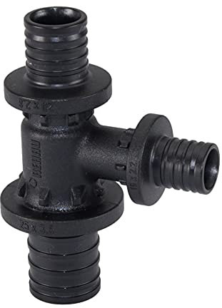 Rehau – Bauteil rautitan px Ø 16-25-16mm schwarz