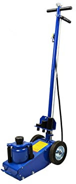 CRIC CRICK IDRAULICO SOLLEVATORE CARRELLO PNEUMATICO 35T 35TON ARIA COMPRESSA