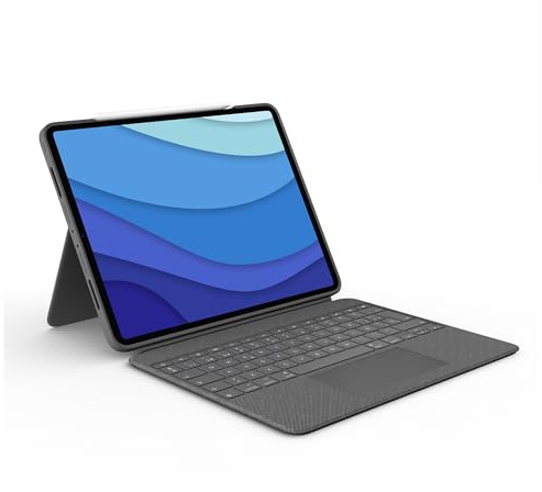 Logitech Combo Touch for iPad Pro 12.9-Inch (5th and 6th Gen) - Grey - ESP - N/A - N/A - MEDITER-412 - Others
