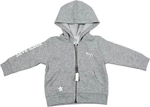 Pavilion Gift Company - Sweatshirt - River Baby - Made for The River - 12-24 Months Heathered Gray Hooded Zipup Toddl Unisex-Child 12-24 Months