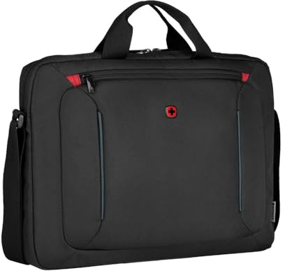 WENGER BQ Laptop-Tasche, Notebook, Organizer, Büro Business-Reisen Uni, Damen/Herren, Schwarz