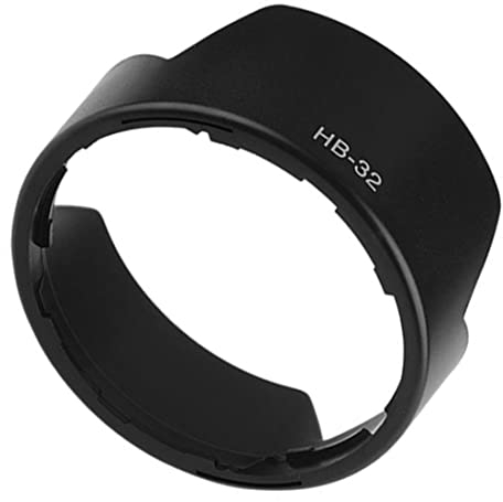 HB-32 Parasol para Nikon AF-S DX Nikkor 18-140mm f/3.5-5.6G ED VR,18-70mm/3.5-4.5G ED-IF,18-135mm/f3.5-5.6G,18-105mm f/3.5-5.6G ED VR,HUIPUXIANG 67mm Parasol