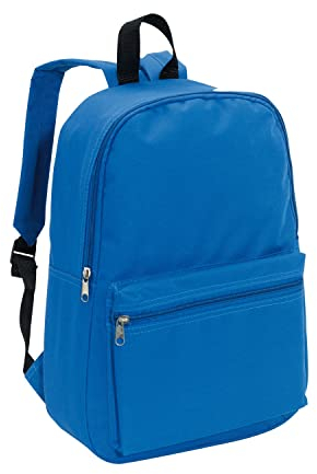 Preiswert&Gut Rucksack klein Dunkelblau 30x10,5x39,5 cm – Mini Tasche für Damen mit Reißverschluss-Hauptfach Wanderrucksack Rucksäcke 190g kleinerrucksack mit Verstellbaren gepolsterte Schultergurte