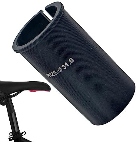 Fulenyi Sattelstützenhülse, Adapter für Sattelstütze, Reduzierhülse für Sattelstütze, Adapter für Sattelrohr aus Aluminiumlegierung für Mountainbikes