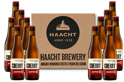 SUPER 8 Belgium Beers - 12 x 330ml packs (SUPER 8 Cherry 12 Pack)
