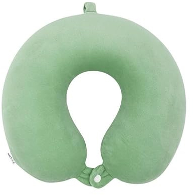 WINLIFE Memory Foam Nackenkissen Stützkissen luxuriöses kompaktes Schlafrestkissen (Grün)