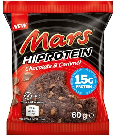 Mars - Hi Protein Cookie 12 x 60g Karton Chocolate & Caramel