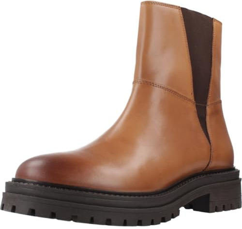 Geox Damen D IRIDEA C Ankle Boot, Cognac, 40 EU