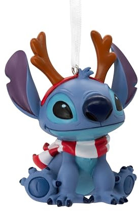 Hallmark Disney Lilo & Stitch with Antlers - Adorno navideño