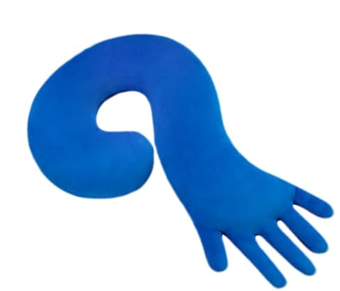 Almohada de compañero, acogedor cojín de palma de peluche, almohada de abrazo de novio, cojín de brazo para novia, mujer, adulto, perfecto para dormir y relajarse