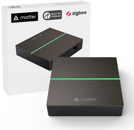 AVATTO Smart Home Matter Controller, Tuya Zigbee Gateway Hub Bridge para Domótica Doméstica, Compatible con Alexa, Asistente de Google, Apple HomeKit, SmartThings