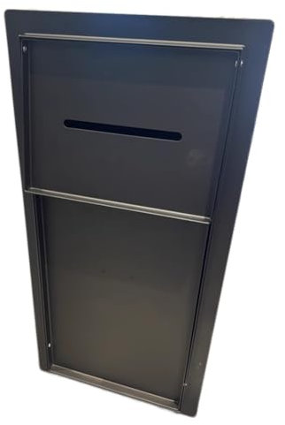 HJLKDYM Stainless Steel Shower Niche, Recessed Concealed Shower Storage Rack With Trash Can, Toilet Paper Holders With Door For Kitchen Bath Fixtures