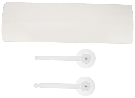 UTHCLO Deflector de Viento Ajustable para Aire Acondicionado Montaje Pared Ráfagas Protector Direccional con Rotación Material Ecológico Fácil Desmontaje y Limpieza