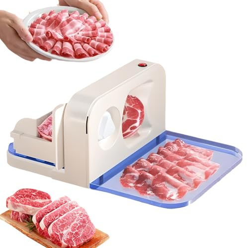 Affettatrice Elettrica Pieghevole Per Casa, Affettatrice Per Pane Da 150 W Con Spessore Regolabile Da 1 A 15 Mm, Lama In Acciaio Inossidabile Da 16,5 Cm, Facile Da Pulire, Per Formaggio, Verdure