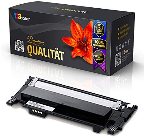 123Color Alternative Tonerkartusche Schwarz CLT K404S Kompatibel für Samsung Xpress C430W C430Series C430 C480 C480FN C480FW C480Series C480W BK CLT 404 CLTK