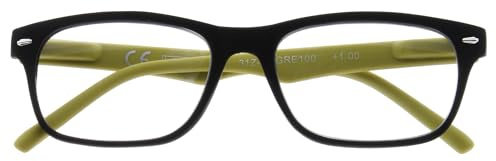 Zippo Gafas de lectura, hechas con un marco de líneas blandas, ideal para hombres y mujeres