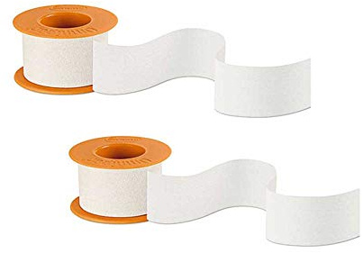 2x Hartmann Omnipor Fixierpflaster Pflasterrolle Rollenpflaster Pflaster Vlies, 5 cm x 9,2 m