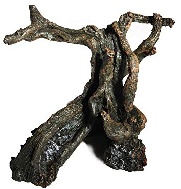 Abri pour reptiles - Décoration d'habitat - Terrarium - Cachette d'arbre - Humidifie les grottes
