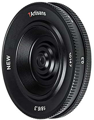 7artisan 18mm F6.3 Ultra-thin APS-C Prime Lens Fit for Sony Compact Mirrorless Cameras For Sony A7 A7II A7III (A7M3) A7R A7RIII A7S A7SIII A6000 A6300