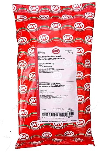 AVO Hausmacher Blutwurst Gewürzzubereitung 1kg | Blutwurst Gewürz | Rotwurstgewürz
