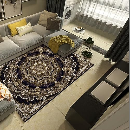 RUGMRZ Auslegware Teppichboden Salon Indoor Room Decor Teenager schwarz Teenager Zimmer deko kinderteppiche mädchen Auslegware Teppichboden Teppich kurzflor160x230CM
