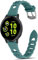 MaEiol 20mm Silicone Bracelet pour Garmin Forerunner 570 42mm /Forerunner 165/165 Music/Garmin Approach S50/S44 / Vivoactive 6/5 / Venu Sq 2, Respirant Sport Bracelets pour Femmes Hommes - Vert