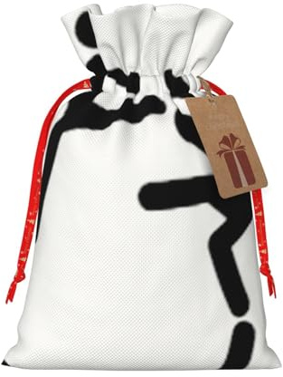 DURAGS Kickbox-Geschenktasche mit Kordelzug, schicke Stoff-Geschenktasche für Weihnachten – ideal für jeden Anlass