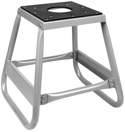 Donext Motorcycle Lift Stand Dirt Bike Stand Universal Panel Stand Moto Removable Maintenance Motocross Stand Hoist Lift Jack 600LB Capacity (Silver)