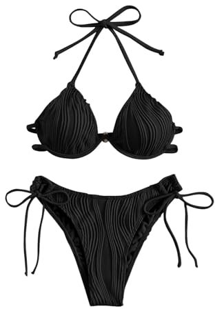WILLBEST Skianzug mädchen Damen Slips unterwäsche Frauen Bikini Damen bademode meerjungfrauenflosse Badeanzug große größe Tankini große Oberweite herrenmütze Winter Triangel Bikini
