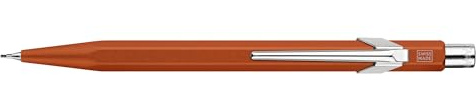 Caran d'Ache 849™ GERMANIER Druckbleistift aus Aluminium, Orange, Stärke: 0,7 mm, 0844.776