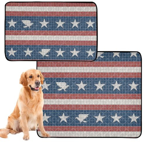 3 Pack Dog Pee Proof Rug Washable Dog Rug Anti Slip for Lawn 20x24in Tile Striped Wallpaper