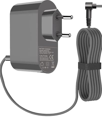 30.45V EU Plug Power Adapter Suitable, Compatible For Dyson，V10 V11 V12 V15 SV12 SV16 SV20 Vacuum Cleaner Battery Charger Power Supply Patr