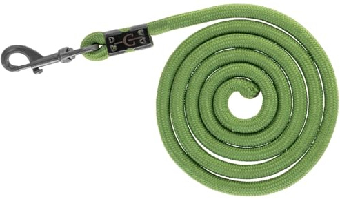 Covalliero Führstrick Karabinerhaken Strick Anbindestrick FS 2025 Green