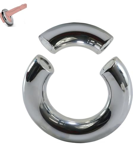5 storlekar av förtjockade, avtagbara metallringar för män, 30 mm/35 mm/40 mm/45 mm/50 mm-RDMF88 (50mm)