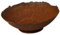 Schlichte & Runde Gartenschale in Rostoptik (Fester Stand) - Kleine Dekoschale: Ø 34cm / Höhe 11cm - Wetterfest & Frostsicher - Metall/Edelrost - Rostschale