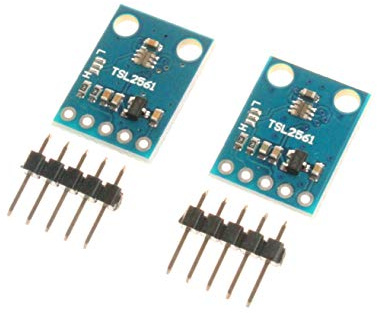 NOYITO TSL2561 Sensormodul Licht Leuchtkraft Sensor Breakout (2 Stück)