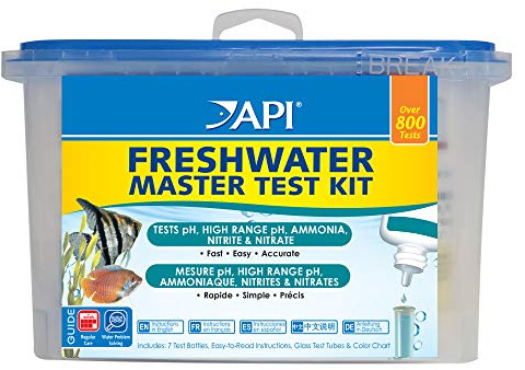 API DE-34 Freshwater Master Test Kit 800-Test Water Master Test Kit for Freshwater Aquariums, One Size