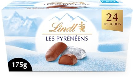 Lindt - Ballotin LES PYRÉNÉENS - Chocolat au Lait - Frais et Fondant - Idéal pour Noël, 175g