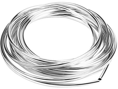 Bediffer 6 M/19, 7 Ft Kantenschutz Autot¨¹r, Auto U Form Kantenschutz Fensterdichtung Passend Autot¨¹r, Klimaanlagenrand, K¨¹hlergrillrand(Silber)