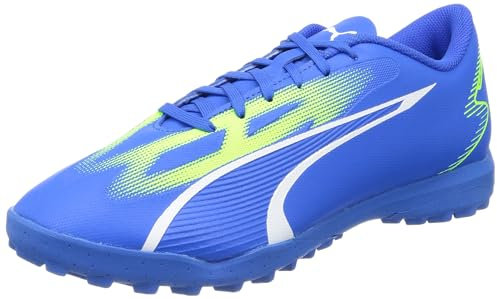 Puma Ultra Play Tt Fußballschuh für Herren, Ultra Blue, Puma White, Pro, Grün, 40 EU