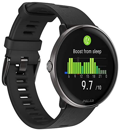 Polar Ignite 3 Titanium – Fitness- und Wellness-Smartwatch mit GPS, Schlafanalyse, AMOLED-Display, 24/7-Activity Tracker, Pulsuhr, Fitness Tracker, personalisierten Trainingseinheiten