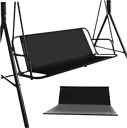 Funda de Asiento de Columpio de Jardín, Reemplazo de cojín de columpio, Funda de Asiento de Columpio de Repuesto de Exterior, Tela para Columpio Hollywood, Impermeable y Anti Desgarro, para 2-3 plazas