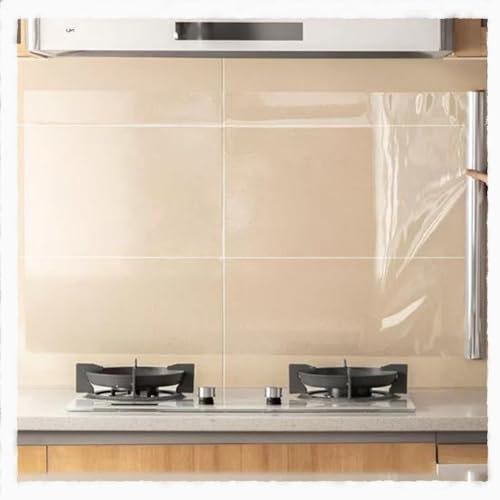 HCZION 90cm Wandschutzfolie Transparent Klebefolie Möbel Selbstklebende Folie Möbelfolie Wandfolie Wasserfest Küchenfolie Für Wand Tischplatte (Size : 60cm/23.6in)
