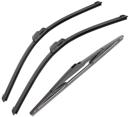 Auto Car Wipers 3PCS, 26+16+14 Front And Rear Replacement for KIA Carens MK2 Rondo Rondo7 UN 2006-2011, Windshield Wiper Blades Original Equipment Wiper Blade, That Meet OEM Quality Easy DIY