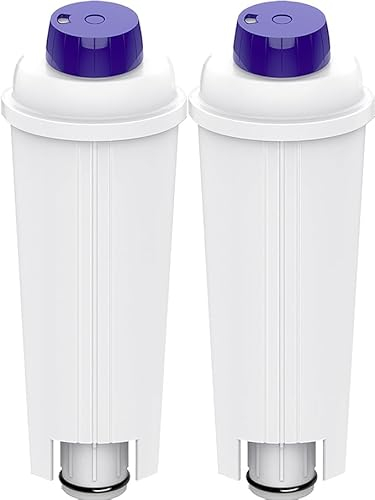 DUZZBEE 2-Pack Water Filters for DeLonghi Coffee Machines, HMG002 Activated Carbon Softener