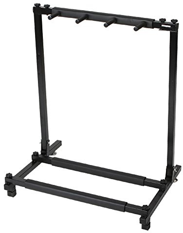 Karl home 3/5/7/9 Multiple Guitar Stand, Display Rack Guitars & Ukulele & Bass & Banjo Holder for Band, Studio, Home (Square-3 Holder)