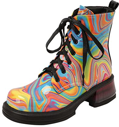 Generisch on schuhe damen sale Cowboystiefel Damen Damen Chelsea Mit Rutschfest Sohle Casual Spitze Zehe Klobiger Blockabsatz Winte weihnachtsdeko sale damenkleider sommer sale