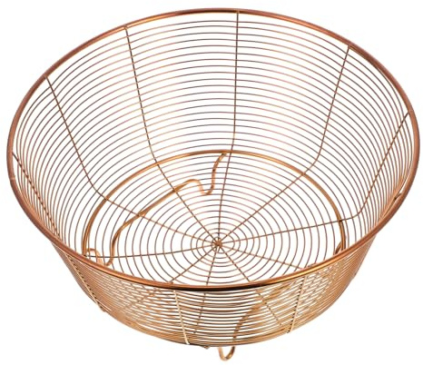 FUNOMOCYA Canasta de Frutas Inoxidable Elegante Soporte para Verduras y Pan Gran Capacidad y Diseño Moderno para Decoración de Cocina y Comedor